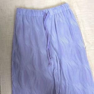 Brand new Relaxed elastic waist wide leg pants